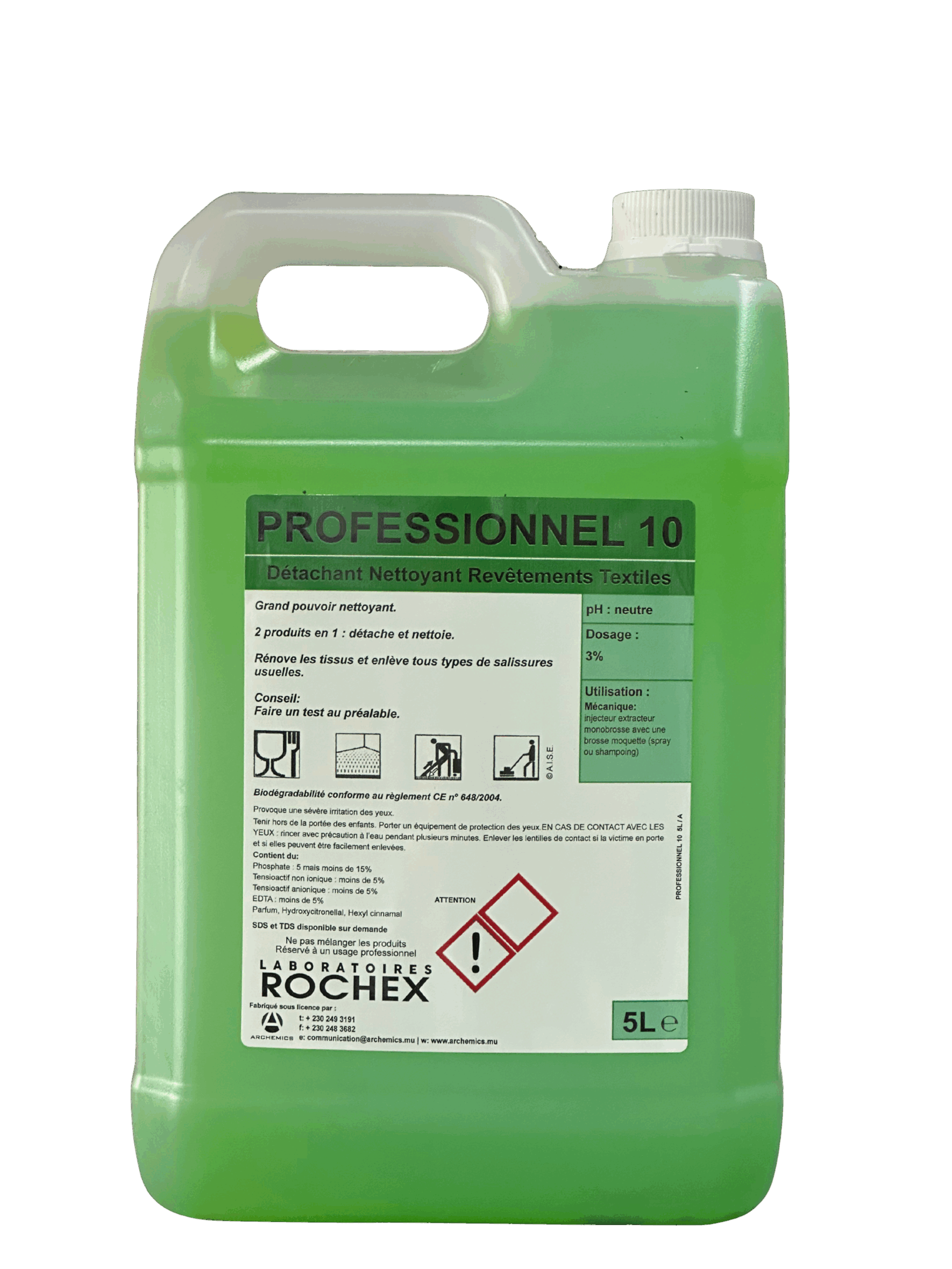 PROFESSIONNEL 10 5 LT