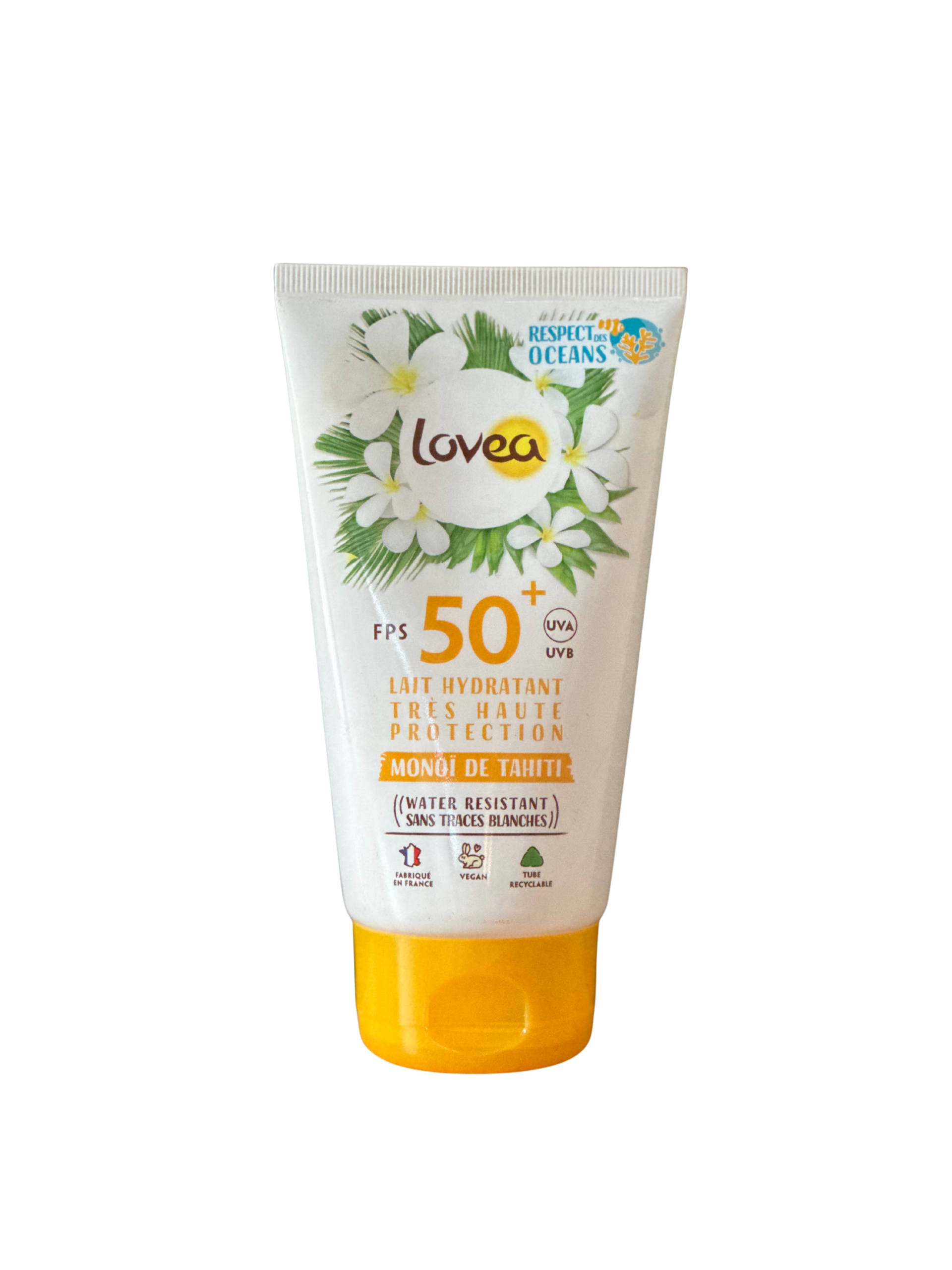 Lovea Lait Protection SPF50 Monoi 150ml